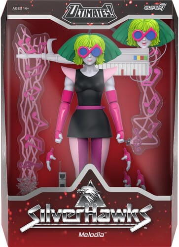 Super7 Toys > Action Figures > Super7 Ultimates!: SilverHawks - Melodia (Toon) 840049884472 SUSV84472