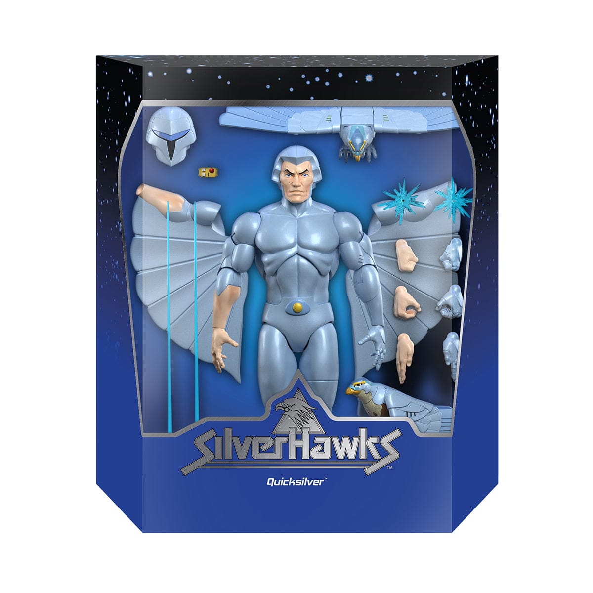 Super7 Toys > Action Figures > Super7 Ultimates!: SilverHawks - Quicksilver 840049813342 APR219954