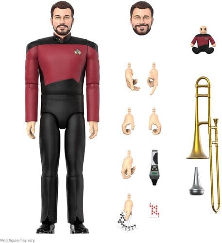 Super7 Toys > Action Figures > Super7 Ultimates!: Star Trek The Next Generation - Riker 840049826526 SUSV26526