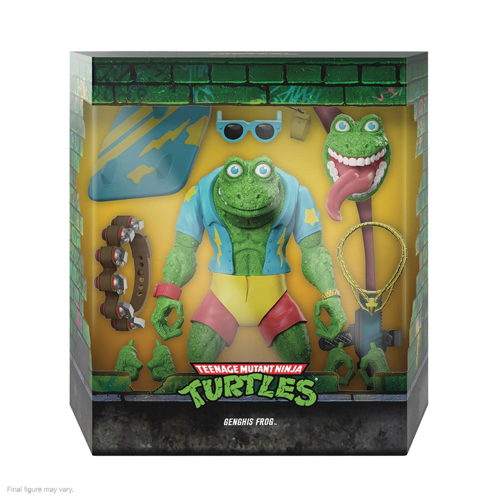 Les Tortues ninja figurine Ultimates Genghis Frog Super7