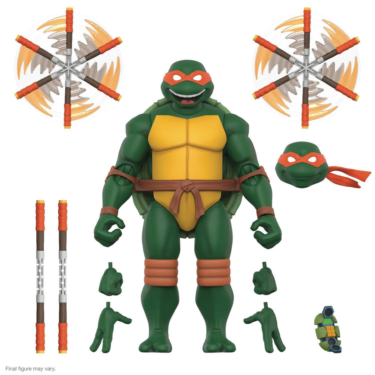 Super7 Toys > Action Figures > Super7 Ultimates!: Teenage Mutant Ninja Turtles - Michelangelo 840049877306 MAY247392