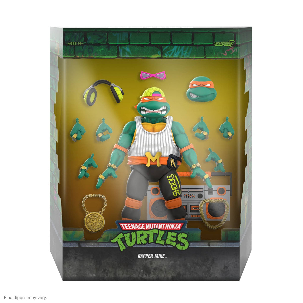Super7 Toys > Action Figures > Super7 Ultimates!: Teenage Mutant Ninja Turtles - Rapper Mike 840049849662 OCT238012
