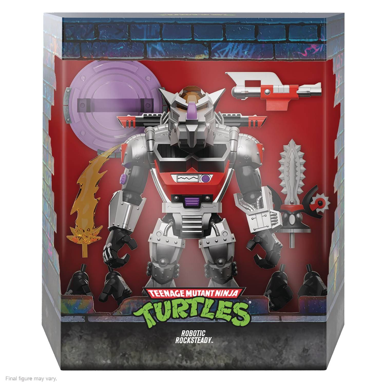 Super7 Toys > Action Figures > Super7 Ultimates!: Teenage Mutant Ninja Turtles - Robot Rocksteady (Wave 8) 840049826687 JUN229274