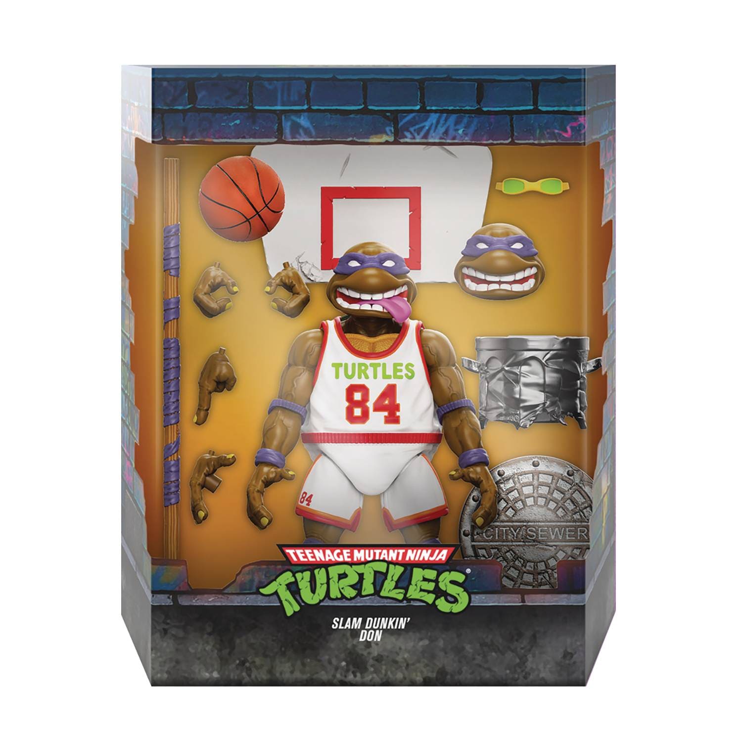 Super7 Toys > Action Figures > Super7 Ultimates!: Teenage Mutant Ninja Turtles - Slam Dunkin' Don 840049828322 SEP228363