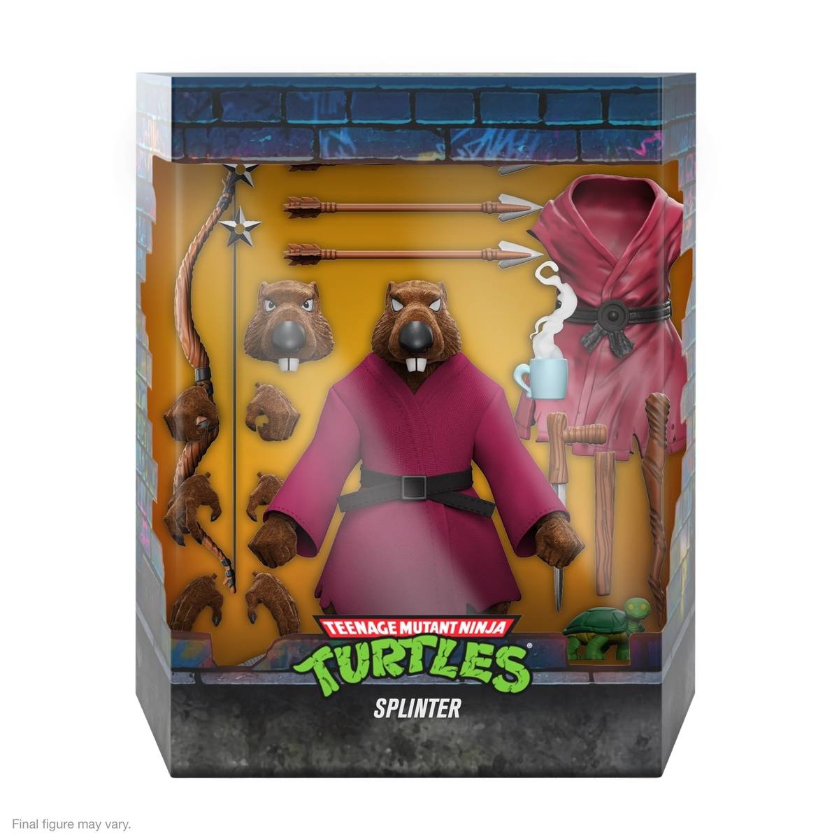 Super7 Toys > Action Figures > Super7 Ultimates!: Teenage Mutant Ninja Turtles - Splinter, Flocked 840049828360 SEP228366