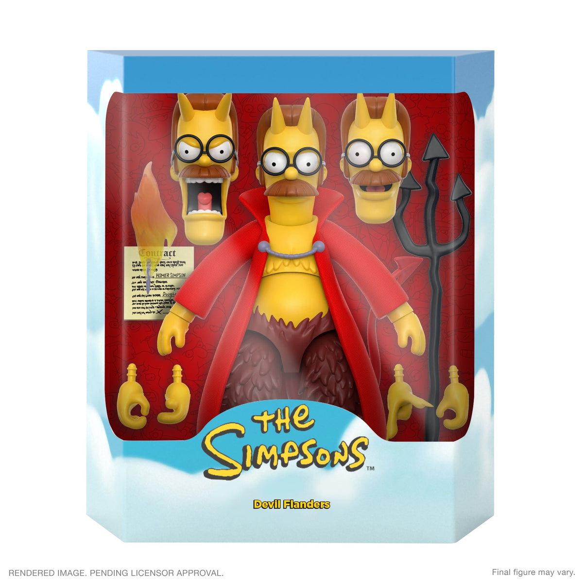 Super7 Toys > Action Figures > Super7 Ultimates!: The Simpsons - Devil Flanders 840049848627 JAN238372