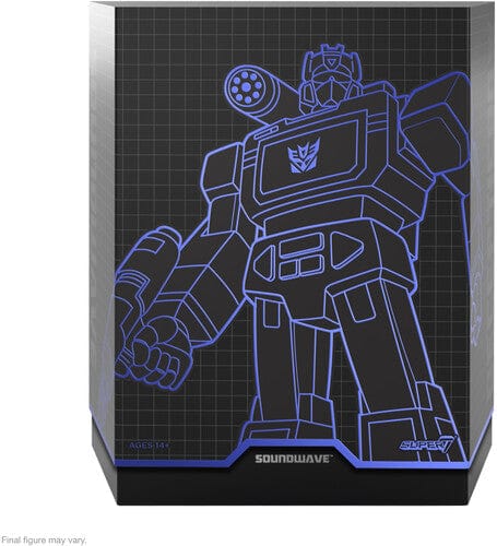 Super7 Toys > Action Figures > Super7 Ultimates!: Transformers - Soundwave 840049819306 SUSV19306