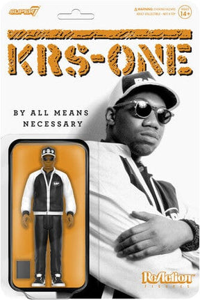 Super7 - KRS-One - Reaction Figures Wv1 - KRS-One (By All Means Necessary BDP)