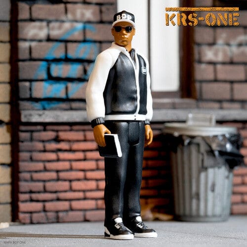 Super7 - KRS-One - Reaction Figures Wv1 - KRS-One (By All Means Necessary BDP)