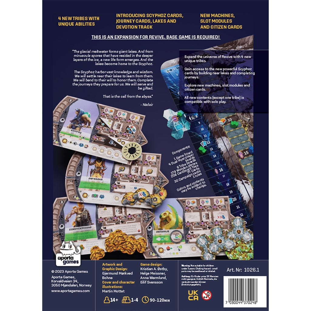 Surfin' Meeple Board Games > Expansion Revive: Call of the Abyss Expansion 7090044370248 APO-REV-002-024