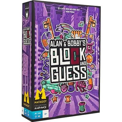 Surfin' / Meeple Tabletop Games > Large Box Games Alan & Bobby's Block and Guess 3760372230838 MATBLP001