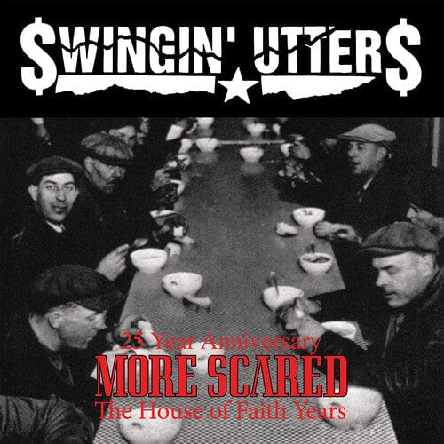 Swingin' Utters - More Scared, Black/ White