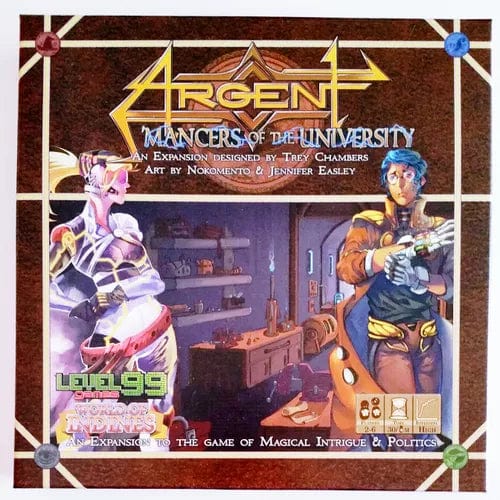 --- Board Games > Large Box Games Argent: Mancers of the University 2nd Edition 9781936920211 L99ARG02