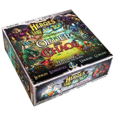 Tabletop Tycoon Board Games > Expansion Heroes of Land, Air and Sea: Order and Chaos Expansion 850038580247 GLGHLASOC