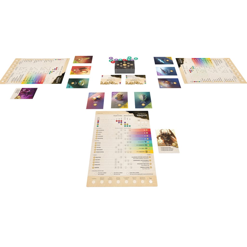 Tabletop Tycoon Board Games Merchants of Magick A Set a Watch Tale 787790596189 RMA120