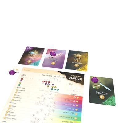 Tabletop Tycoon Board Games Merchants of Magick Dangerous Business 732388202201 RMA121