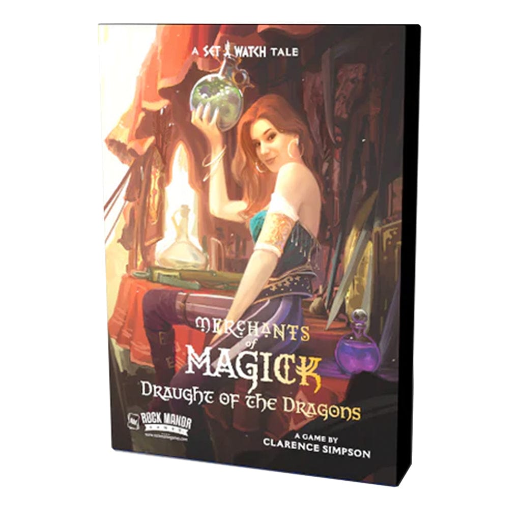 Tabletop Tycoon Board Games Merchants of Magick Draught of the Dragons 732388202102 RMA122