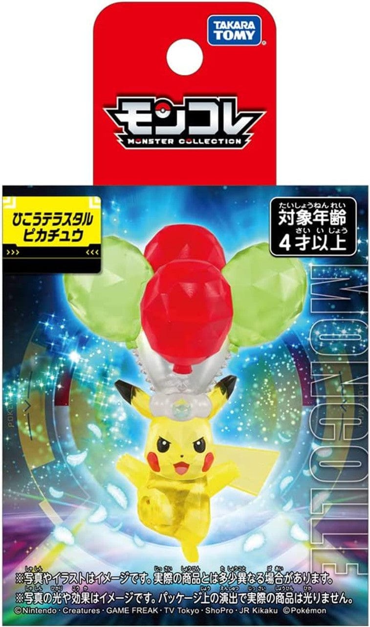 Takara Tomy Arts Toys > Figures > Other Figures Takara Tomy: Pokémon - Flying Tera Pikachu 4904810900740 PKMC-900740