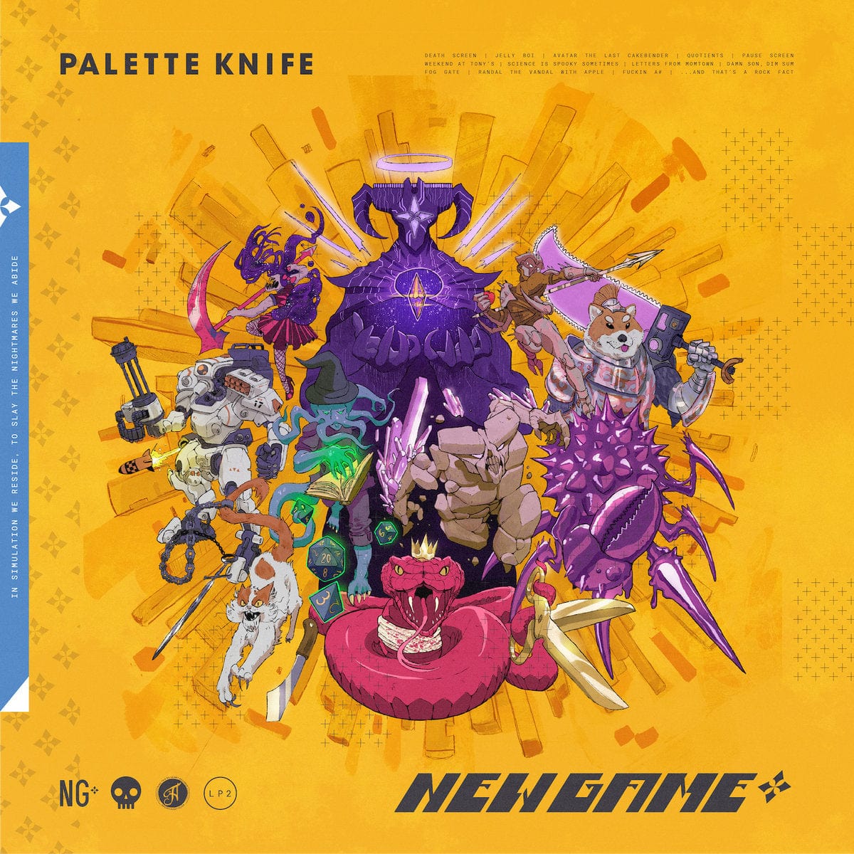 Take This to Heart Music > Vinyl Records Palette Knife - New Game+ 605491109074 TEHT911090.1