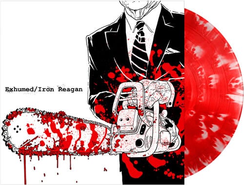 Tank Crimes Music > Vinyl Records Exhumed / Iron Reagan - Exhumed / Iron Reagan (Limited Edition, Colored Vinyl, Red, White, Splatter) 879198107316 TKCM731.1