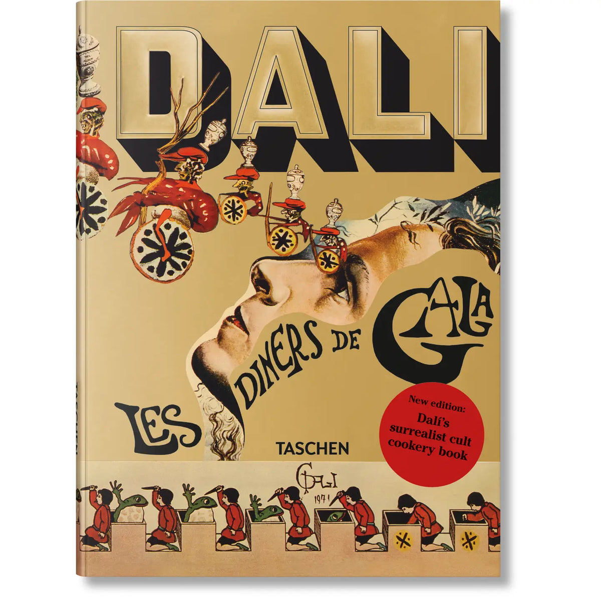 TASCHEN AMERICA L.L.C. Books > Food, Drink, & Drugs > Cookbooks Dali Les Diners de Gala (Hardcover) 9783836595841