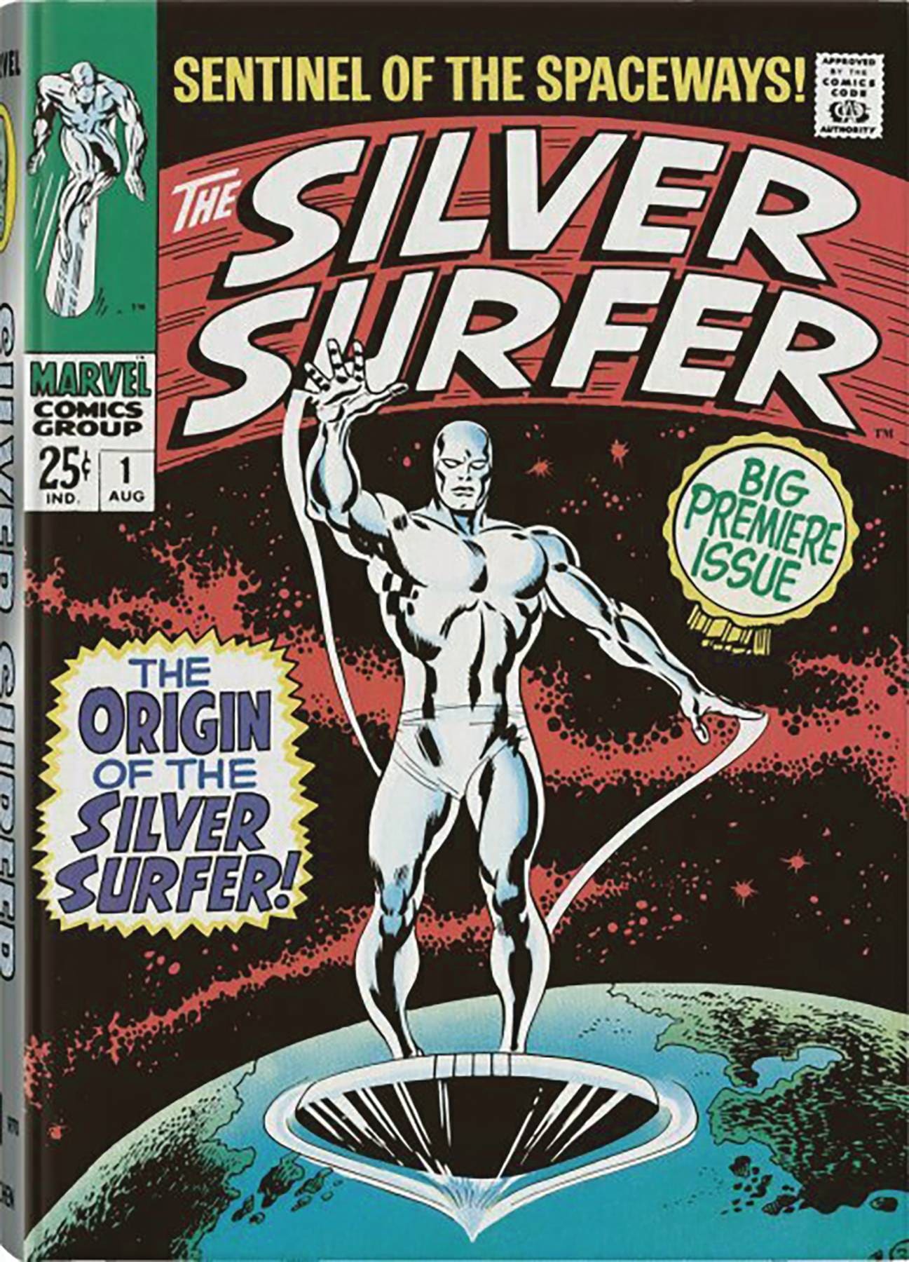 TASCHEN AMERICA L.L.C. Graphic Novel Marvel Comics Library HC Vol 05 Silver Surfer 1968-1970 9783836596510 JUL232036