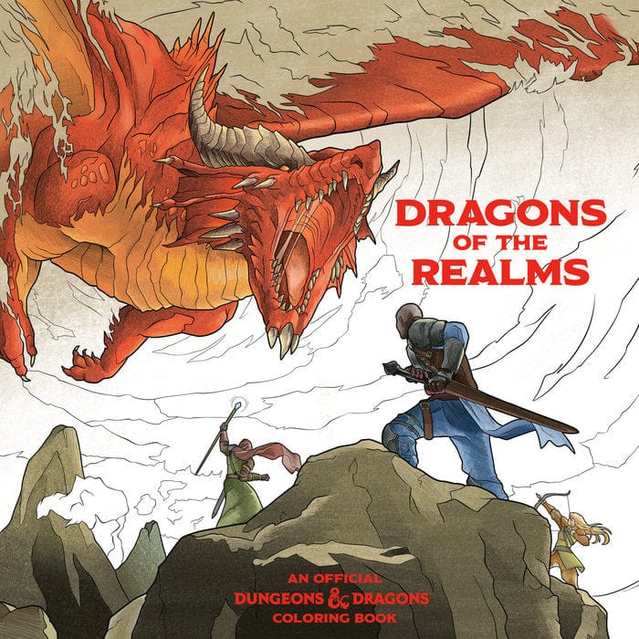 Ten Speed Press Books > Coloring Books Dragons of the Realms (Dungeons & Dragons) 9780593838181 PRH-9780593838181