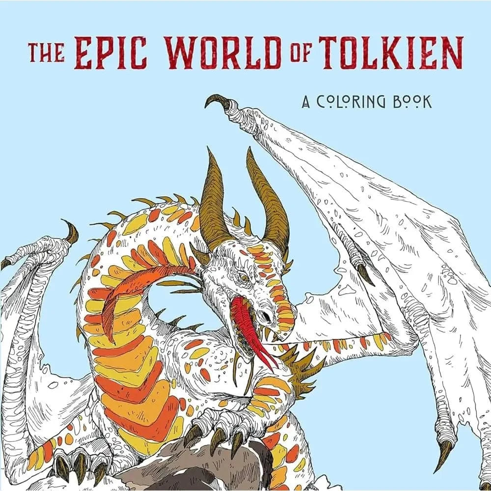 Texas Bookman Books > Coloring Books The Epic World of Tolkien: A Coloring Book (Paperback) 9781645174585 2405134