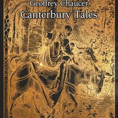 Texas Bookman Books > Fiction > Classics Canterbury Tales By Chaucer (Great Works) Hardcover 9781787556911 2308073