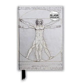 Texas Bookman Books > Journals Leonardo Da Vinci: Vitruvian Man Blank Journal Hardcover 9781787558618