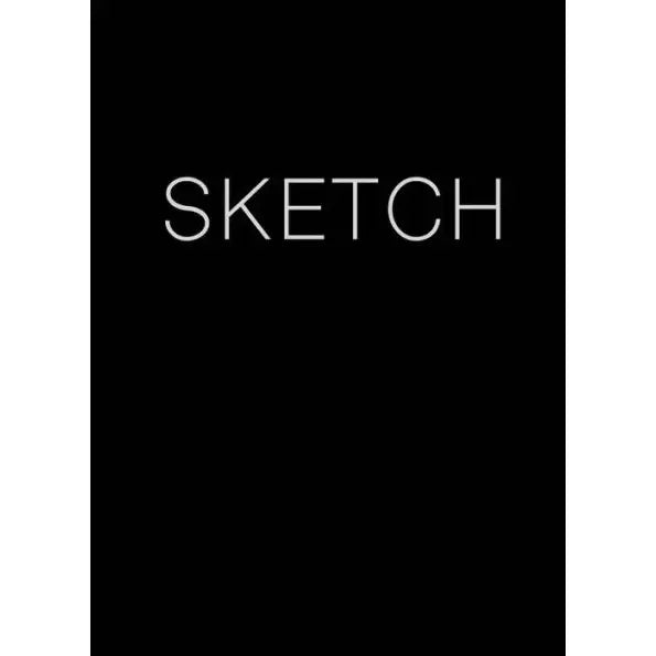 Texas Bookman Books > Journals "Sketch" Large Black Layflat Sketchbook 9780785842293 2403001