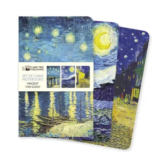 Texas Bookman Books > Journals Vincent Van Gogh Set of 3 Mini Notebooks 9781787559127 1910051