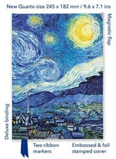 Texas Bookman Books > Journals Vincent Van Gogh: The Starry Night Quarto Journal (Hardcover) 9781804178744