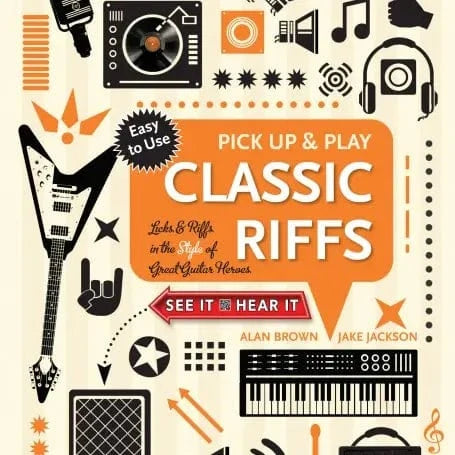 Texas Bookman Books > Music & Film > How to Classic Riffs (Pick Up & Play) Paperback 9781786642394 2308077