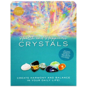 Texas Bookman Books > Occult > Crystals Health and Happiness Crystals (Boxed; Guidebook & Crystals) 9781801054485 2203087