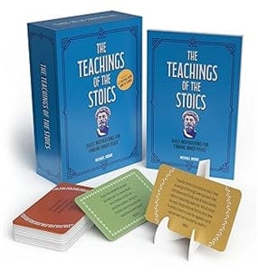Texas Bookman Books > Smarts > Philosophy The Teachings Of The Stoics Book And Card Deck by Michael Moore 9781398851528