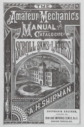 Texas Bookman Books > Zines A. H. Shipman Bracket Saw Company: 1881 Catalog - Zine 9781931626279 2211268