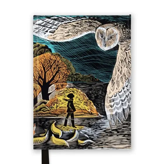 Texas Bookman Journals Angela Harding: October Owl Journal (Lined) 9781804176931
