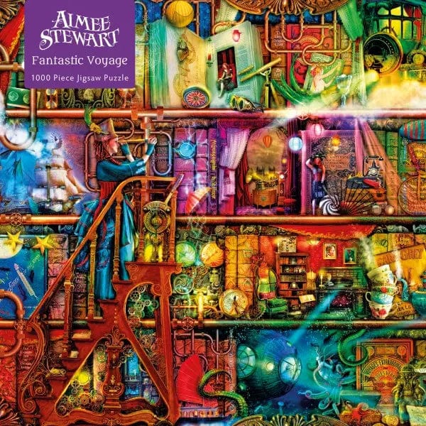 Texas Bookman Puzzles > Jigsaw Puzzles Aimee Stewart: Fantastic Voyage 1000 Piece Jigsaw Puzzle 9781787556041 2308083