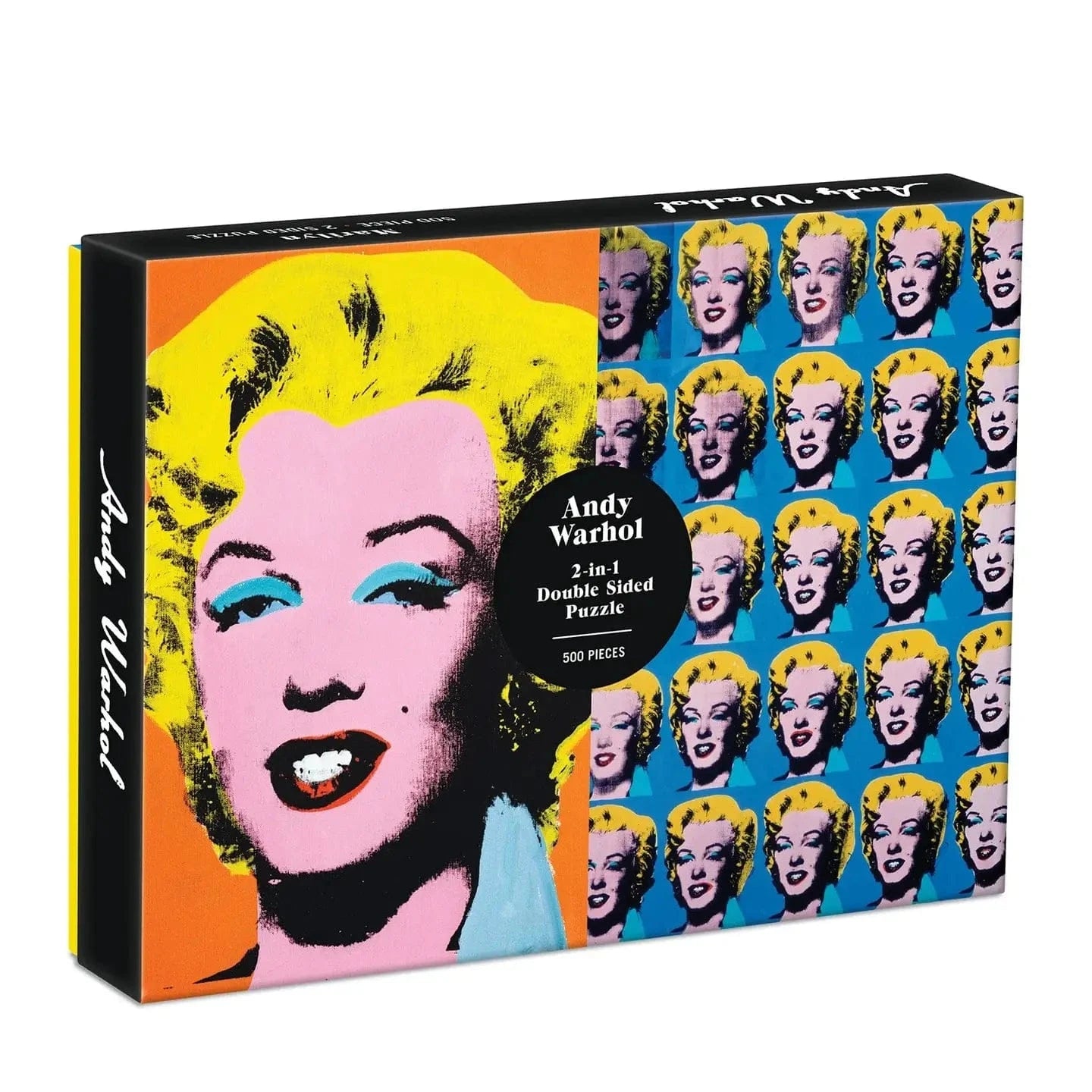 Texas Bookman Puzzles > Jigsaw Puzzles Andy Warhol: Marilyn 500 Piece Double-Sided Puzzle 9780735364899 2406234