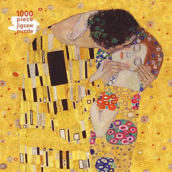 Texas Bookman Puzzles > Jigsaw Puzzles Gustav Klimt: The Kiss 1000 Piece Jigsaw Puzzle 9781787550865 2101095