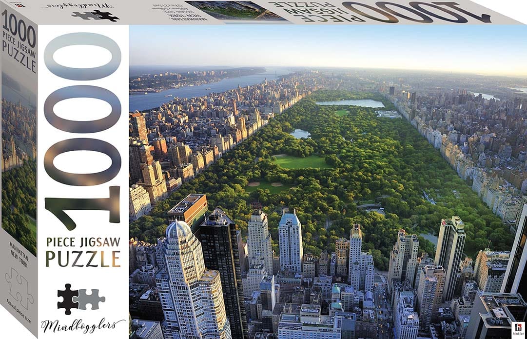 Texas Bookman Puzzles > Jigsaw Puzzles Manhattan, New York 1000 Piece Jigsaw Puzzle 9354537000035 2306131