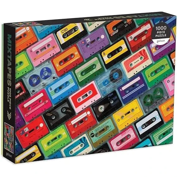 Texas Bookman Puzzles > Jigsaw Puzzles Mixtapes 1000 Piece Puzzle 9780735366824 2406220