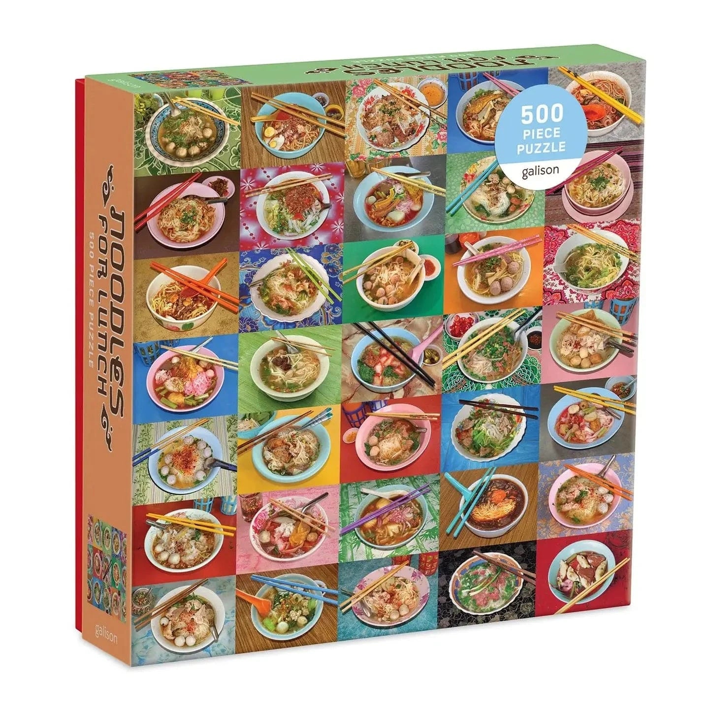 Texas Bookman Puzzles > Jigsaw Puzzles Noodles For Lunch 500 Piece Puzzle 9780735366534 2406223