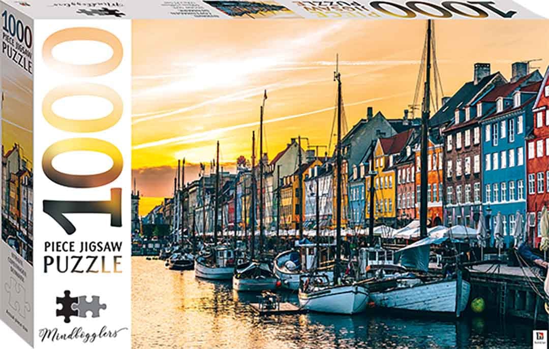 Texas Bookman Puzzles > Jigsaw Puzzles Nyhavn, Copenhagen, Denmark 1000pc Jigsaw Puzzle 9781488935336 2306134