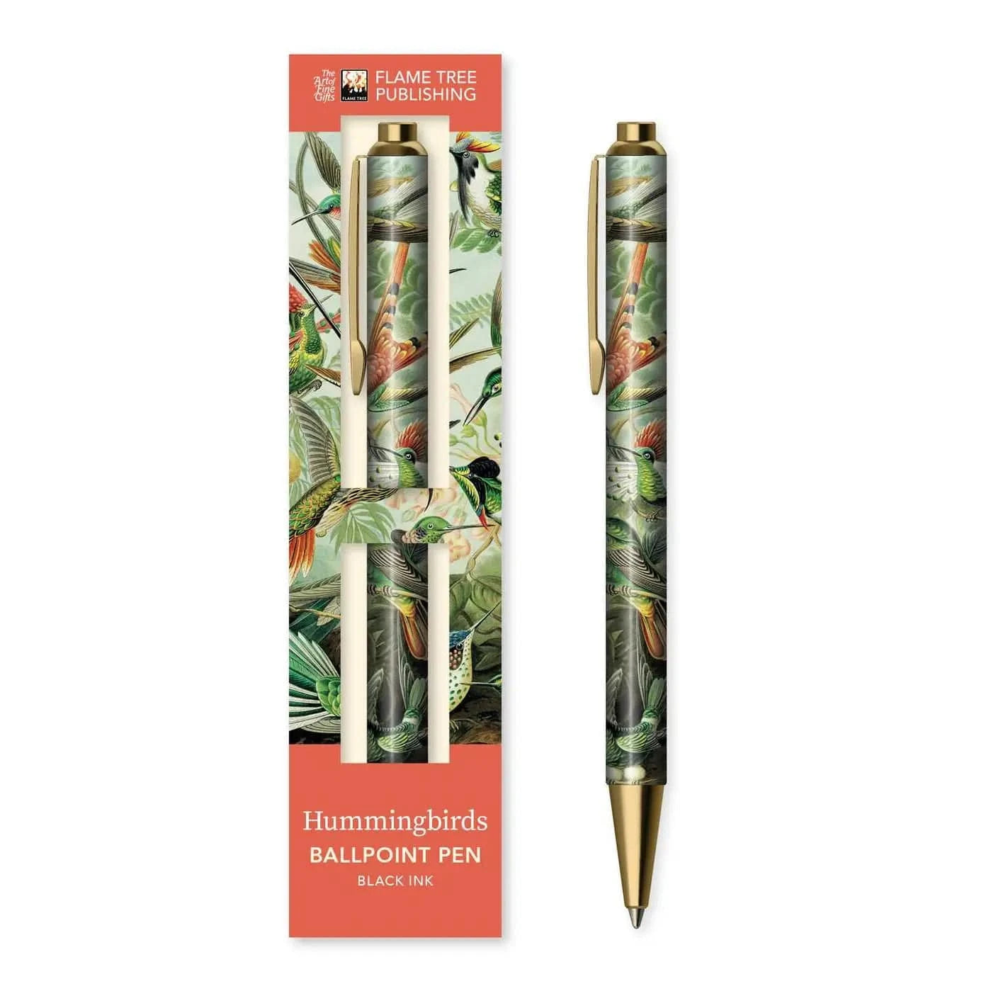 Texas Bookman Stationery Ernst Haeckel: Hummingbirds Boxed Pen 819791023101