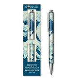 Texas Bookman Stationery Katsushika Hokusai: the Great Wave Boxed Pen 9781835621912