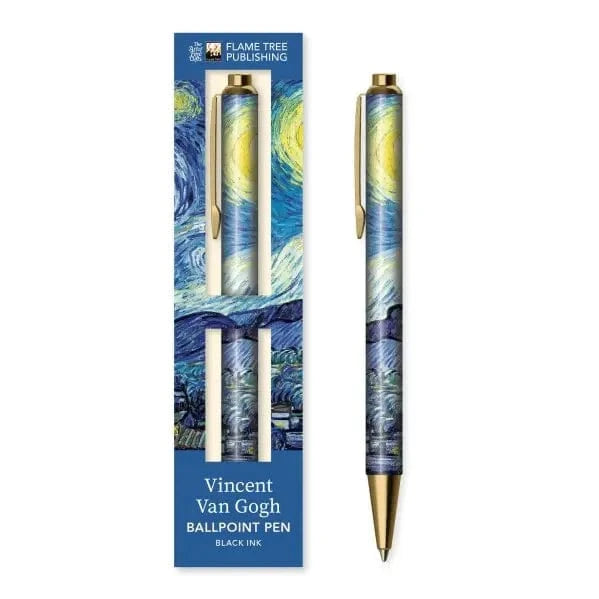 Texas Bookman Stationery Vincent Van Gogh: the Starry Night Boxed Pen 819791023071