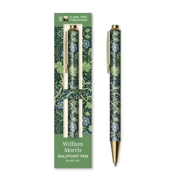 Texas Bookman Stationery William Morris: Seaweed Boxed Pen 9781835621943
