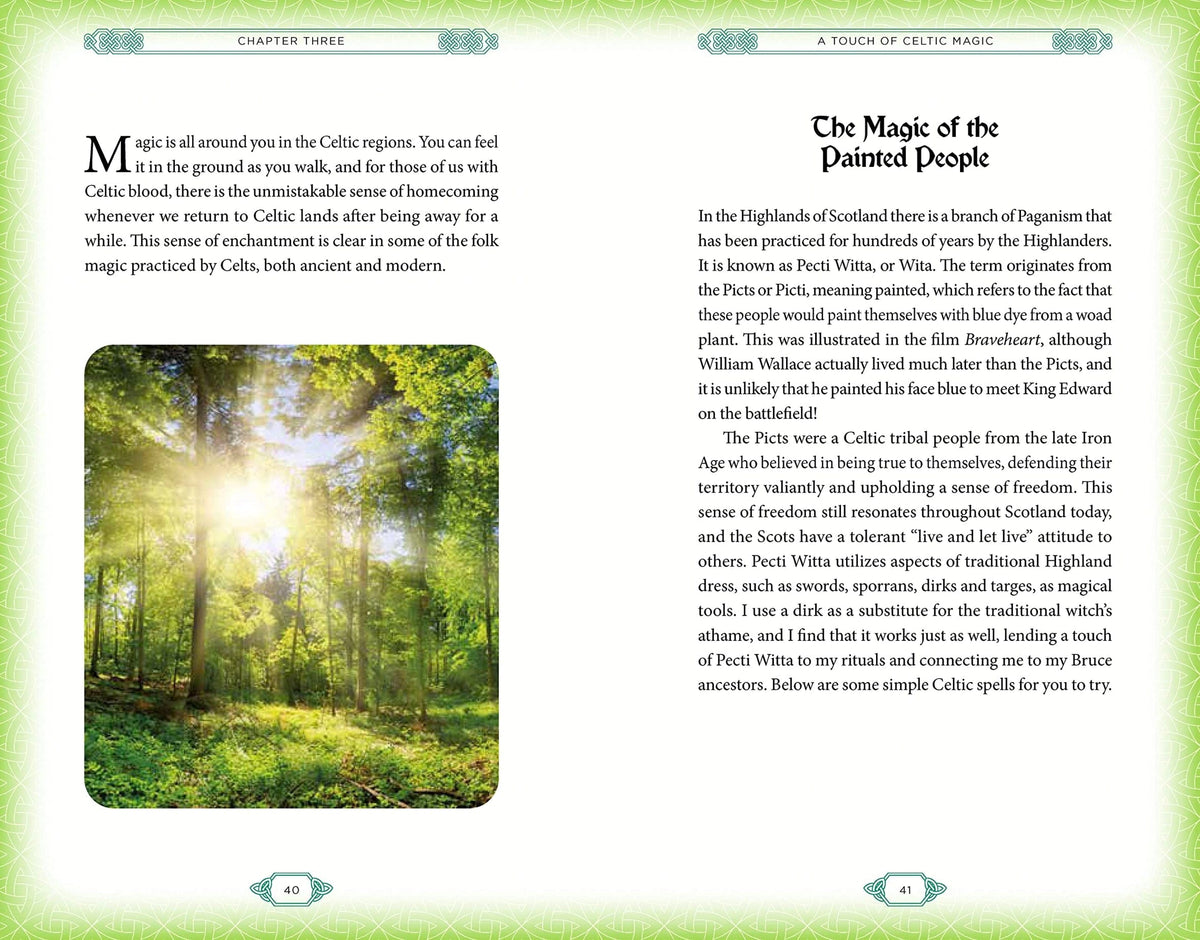 Texas Bookman Tarot Cards Celtic Magic (Boxed; Book & Card Deck) 9781398803824 2303164